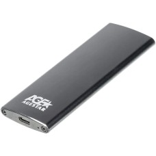 AGESTAR Внешний корпус SSD 3UBNF2C SATA III USB 3.1 USB3.1 алюминий черный M2 2280 B-key