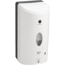 МАГНУС - Дозатор СЕНСОРНЫЙ, для ДЕЗИНФЕКЦИЯ, пластик АБС, БЕЛЫЙ с чёрным, 1200 мл. питание 6АА или от сети 100-240 / 9V 682