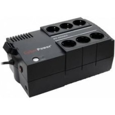 CYBERPOWER UPS BS650E, 650VA/360W, L-INT, A.SIN, LED, USB, SCHUKOx8