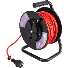 BURO Сетевой удлинитель BU-PSR4.20/G-16, 20м, оранжевый