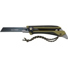 OLFA WORKS FK1 FIELD KNIFE универсальный нож со сменным серрейторным лезвием для сложных материалов (OW-FK1-OD)
