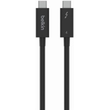 BELKIN Кабель Connect USB-C to USB-C 100W Thunderbolt 4 Cable. Длина: 2м. Цвет: черный