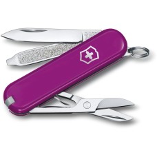 VICTORINOX Нож перочинный Classic SD Tasty Grape (0.6223.52G) 58мм 7функц. подар.коробка