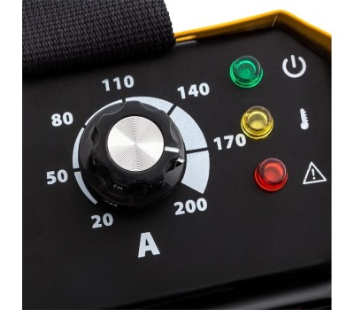 Сварочное оборудование DENZEL Аппарат инвертор. дуговой сварки DS-200 Compact, 200 А, ПВ 70%, диам.эл. 1,6-5 мм 94373