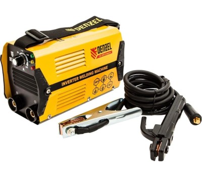 Сварочное оборудование DENZEL Аппарат инвертор. дуговой сварки DS-200 Compact, 200 А, ПВ 70%, диам.эл. 1,6-5 мм 94373