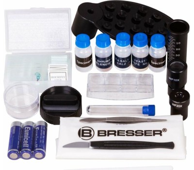 Микроскоп BRESSER JUNIOR BIOLUX SEL 40-1600X, синий (74322)