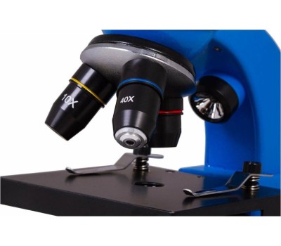 Микроскоп BRESSER JUNIOR BIOLUX SEL 40-1600X, синий (74322)