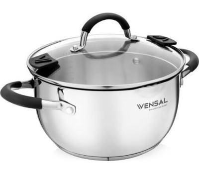 КАСТРЮЛИ VENSAL 1523VS Кастрюля с крышкой Vensal Magique из нержавеющей стали 3,1л (20см)