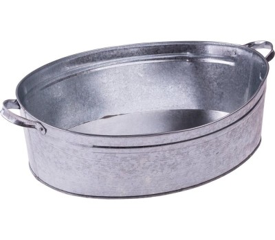 таз СИБРТЕХ Таз оцинкованный овальный 23 л, 67587