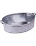 таз СИБРТЕХ Таз оцинкованный овальный 23 л, 67587
