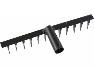 Грабли СИБРТЕХ Грабли стальные, 300 мм, 12 витых зубьев, без черенка 61740