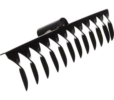 Грабли СИБРТЕХ Грабли стальные, 300 мм, 12 витых зубьев, без черенка 61740