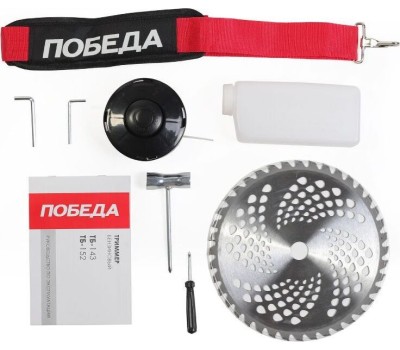 Триммер бензиновый ПОБЕДА 280301443 ТБ 143 (1+1)