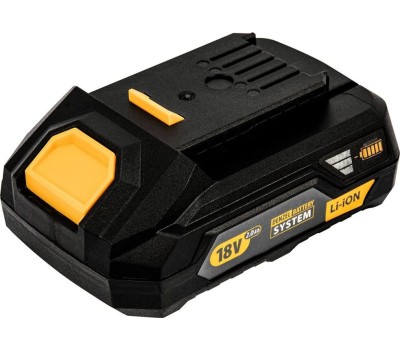 Батарея DENZEL Батарея аккумуляторная B-18-2.0, Li-Ion, 18 В, 2,0 Ач 28435