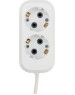 Удлинитель PROCONNECT (13-4204) 2 ГНЕЗДА, 5М, 3Х0,75 ММ2, С/З, БЕЛЫЙ
