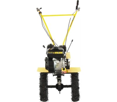 Мотоблок DENZEL Мотоблок DPT-170, 7 л.с., ремен.сцеп, шир 85 см, глуб 35 см,фрез 3х3,ШОМ,скор 2В/1Н,кол 8