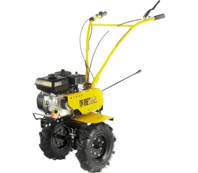 Мотоблок DENZEL Мотоблок DPT-170, 7 л.с., ремен.сцеп, шир 85 см, глуб 35 см,фрез 3х3,ШОМ,скор 2В/1Н,кол 8