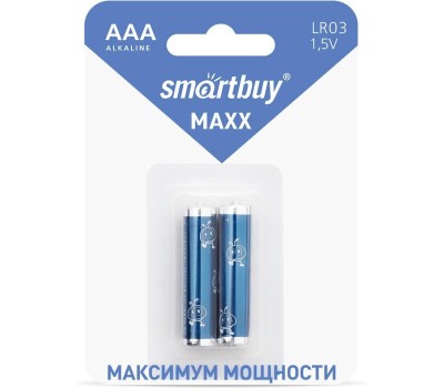 Батарейки SMARTBUY (SBBM-3A02B) MAXX LR03/2B