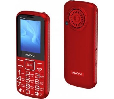 Телефон мобильный MAXVI B21ds up Red