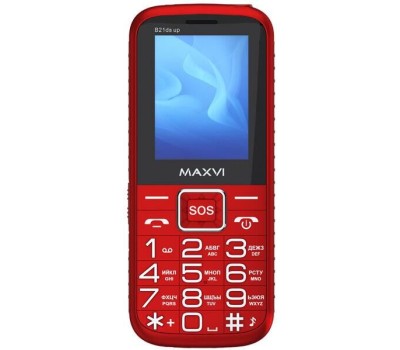 Телефон мобильный MAXVI B21ds up Red
