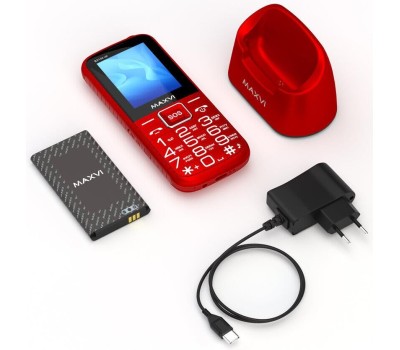 Телефон мобильный MAXVI B21ds up Red