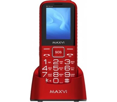 Телефон мобильный MAXVI B21ds up Red