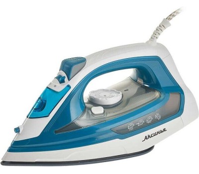 Утюг АКСИНЬЯ КС-3005 белый с синим
