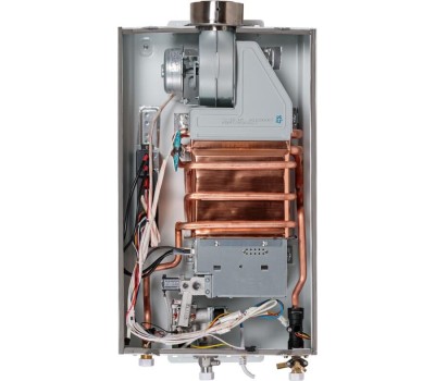 Проточный газовый водонагреватель GENBERG 710.01 Turbo Max 16 л. Белая ( 2 коробки)