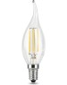 GAUSS Лампа филам. Filament 7Вт цок.:E14 свеча 220B 4100K св.свеч.бел.нейт. CF35 (упак.:1шт) (104801207)