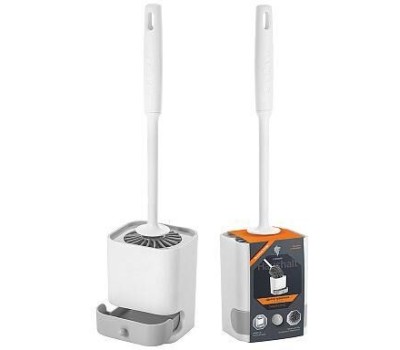 Ершик туалетный LEONORD Щетка туалетная TANGER LTB-02, с поддоном (ТПР) (104830)