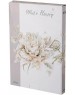 Блюдо LEFARD 415-2126 WHITE FLOWER СЕРОЕ овальное 36*24см