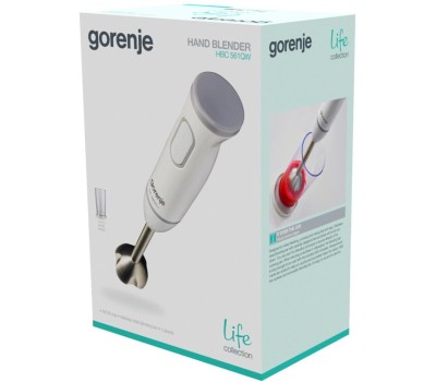 Блендер GORENJE Блендер погружной HBC561QW 733350 WHITE