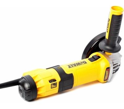 Углошлифовальная машина DEWALT Углошлифовальная машина DWE4257-QS 1500Вт 10000об/мин рез.шпин.:M14 d=125мм