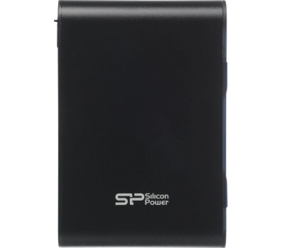 SILICON POWER 2ТБ Внешний диск HDD Armor A80, USB 3.0, черный [sp020tbphda80s3k]
