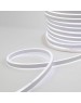 Лента светодиодная NEON-NIGHT Гибкий неон 8х16мм односторонний 120 LED/м ТЕПЛЫЙ БЕЛЫЙ 230В бухта 100м (с комплектом подключения)