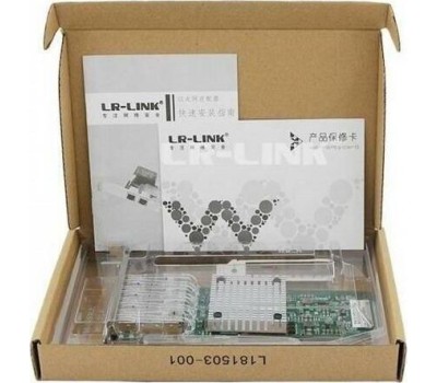 Сетевой адаптер LR-LINK Сетевой адаптер LREC9714HF-4SFP Intel I350 AM4 PCI-E x4 1GB 4 X SFP I350-F4