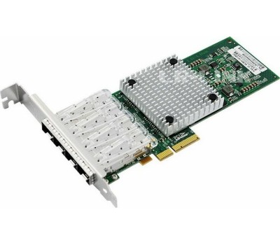 Сетевой адаптер LR-LINK Сетевой адаптер LREC9714HF-4SFP Intel I350 AM4 PCI-E x4 1GB 4 X SFP I350-F4