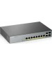 ZYXEL Коммутатор GS1350-12HP-EU0101F (L2) 10x1Гбит/с 2SFP 8PoE+ 130W управляемый