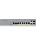 ZYXEL Коммутатор GS1350-12HP-EU0101F (L2) 10x1Гбит/с 2SFP 8PoE+ 130W управляемый