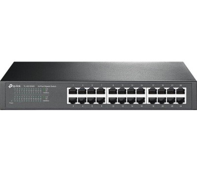 Коммутатор TP-LINK Коммутатор TL-SG1024D 24 порта (24x1000Mbs, неуправляемый, возможен монтаж в 19