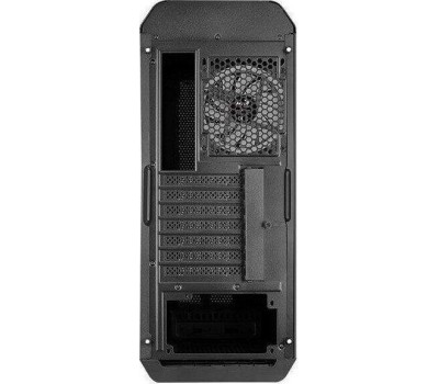 Корпус для ПК AEROCOOL Корпус ATX Splinter Duo-G-BK-v1, Midi-Tower, без БП, черный [accm-pb26033.11]