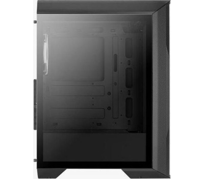 Корпус для ПК AEROCOOL Корпус ATX Splinter Duo-G-BK-v1, Midi-Tower, без БП, черный [accm-pb26033.11]