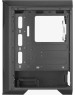 Корпус для ПК AEROCOOL Корпус ATX Splinter Duo-G-BK-v1, Midi-Tower, без БП, черный [accm-pb26033.11]
