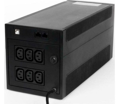 PowerCom Raptor RPT-1500AP ИБП {Line-Interactive, 1500VA / 900W, Tower, 6 xC13, USB} (295842)