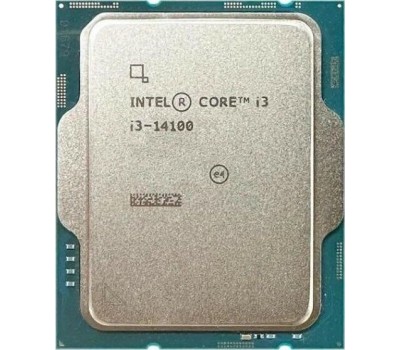 Процессор INTEL CPU Core i3-14100 3.5GHz 4/8 Raptor Lake Refresh UHD730 60W LGA1700 OEM