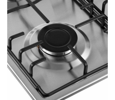 Варочная панель газовая MAUNFELD Газовая варочная панель EGHS.64.3STS-ES/G, 4 конфорки, нержавеющая сталь, серебристый