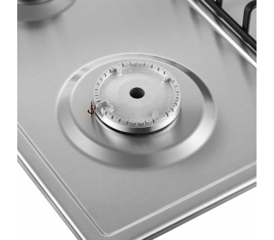 Варочная панель газовая MAUNFELD Газовая варочная панель EGHS.64.3STS-ES/G, 4 конфорки, нержавеющая сталь, серебристый