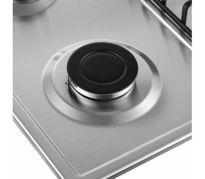 Варочная панель газовая MAUNFELD Газовая варочная панель EGHS.64.3STS-ES/G, 4 конфорки, нержавеющая сталь, серебристый