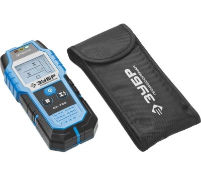 Детектор ЗУБР Детектор металла DX-750, глубина до: 10см, с автокалибровкой [45260]