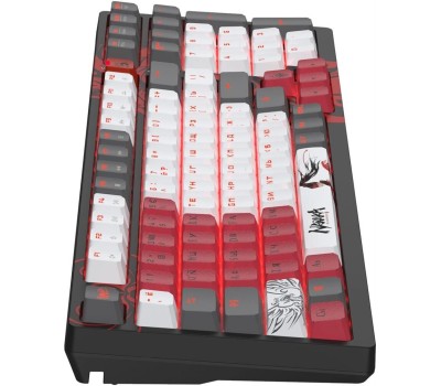 A4TECH Клавиатура Bloody S98 Naraka, проводная, USB, механическая, черный/красный [s98 naraka blms red plus]
